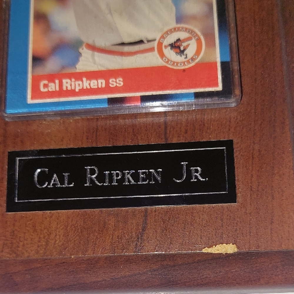 Cal Ripken Jr. Baseball Card Plaque - Picture 5 of 5
